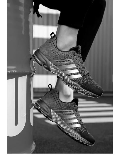 Men's Mesh Breathable Casual Shoes Non-Slip Stable Shock Absorption Lightweight Sneakers Couple Basket Homme 2020 la sportiva