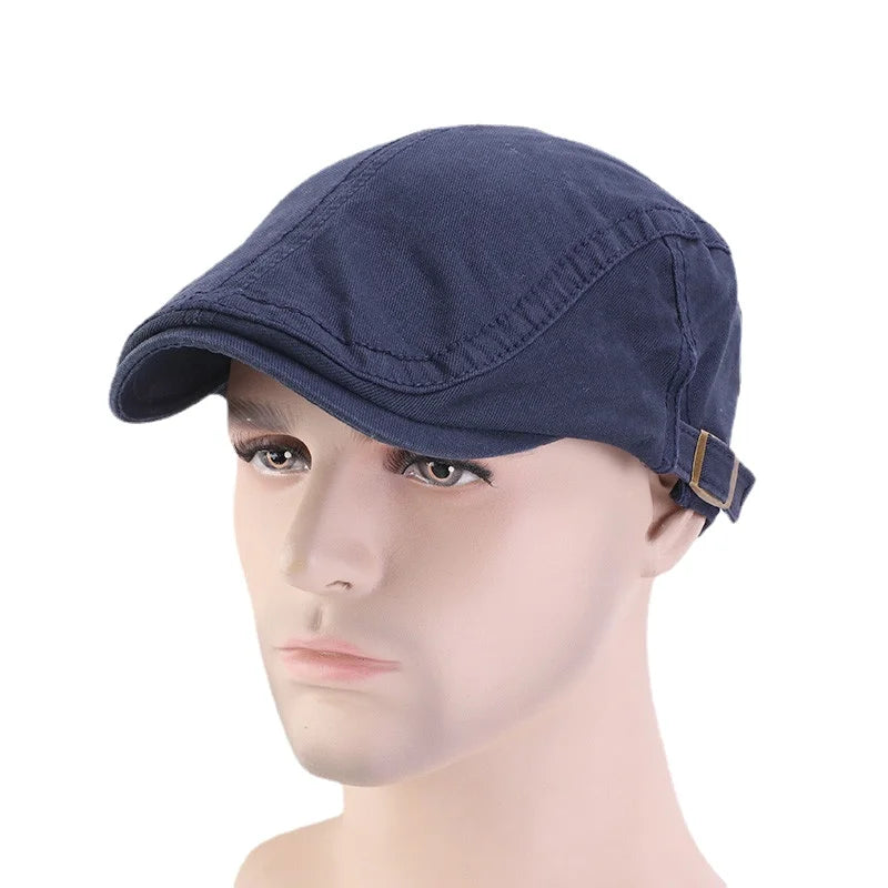 Cotton Hunting Cap Baseball Cap With  Adjusting Buckle Golf Cap