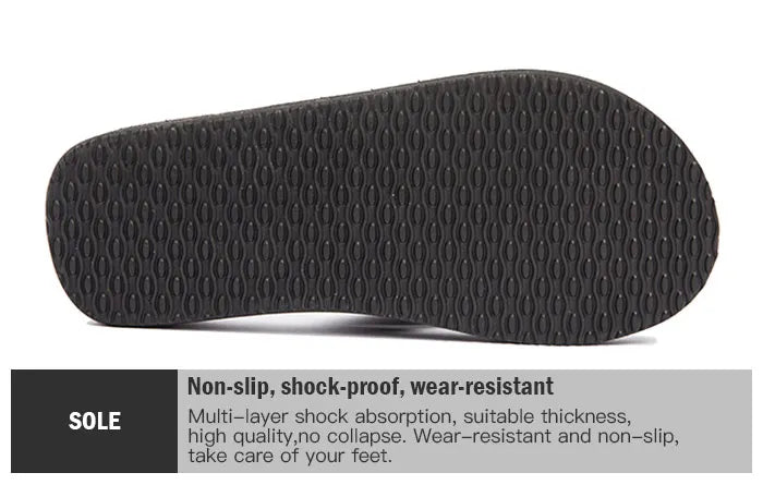 Summer Flip Flops Men Drainage Non-Slip Design Men Beach Shoes Outdoor Comfort Flip Flops Men Big Size 50 Zapatos De Hombre