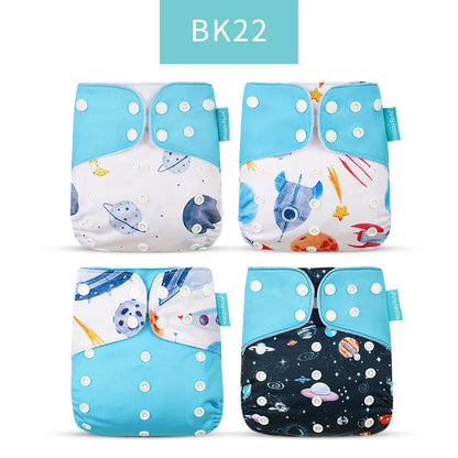 Washable Pocket Diaper – Adjustable Reusable Baby Diaper Cover | Absorbent Ecological Nappy