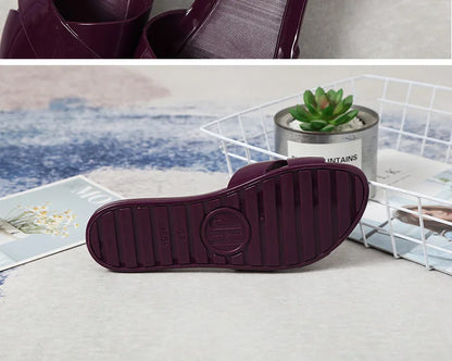 Size 36-41 Women's Sandals Slippers Summer Zapatos Mujer Flat Shoes Mules Clogs Female Peep Toe Soft Bottom Non-Slip Chaussures