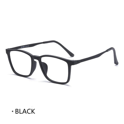 Titanium Reading Glasses - Lightweight Rectangle Frame with Blue Light Blocking