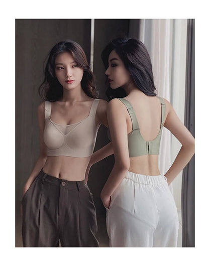 MeooLiisy C to F Cup Plus Size Tube Top Underwear Minimizer Seamless Active Bras Wireless Surper Comfortable Lingerie  XXXXL