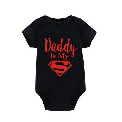 Baby Romper | Newborn Bodysuit Cotton Baby Clothes | Daddy Is My Hero Romper