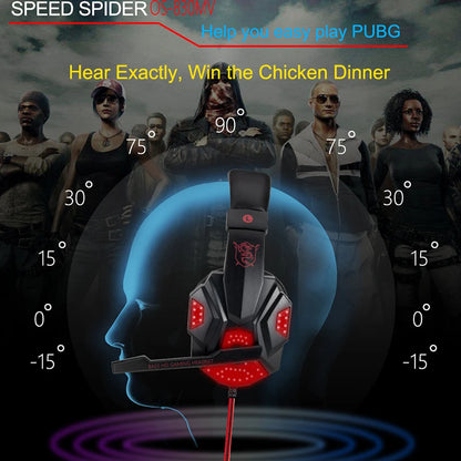 Gaming Wired Headset – Pink PC Gaming Headphones with Microphone & Noise Cancelling