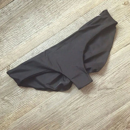 Hotsale Bandage Fold Sexy Thong Brazilian Bikinis Tanga 2025 Swimwear Swimsuit Women Bottom Sexy Cheap Bathing Suit Bottom