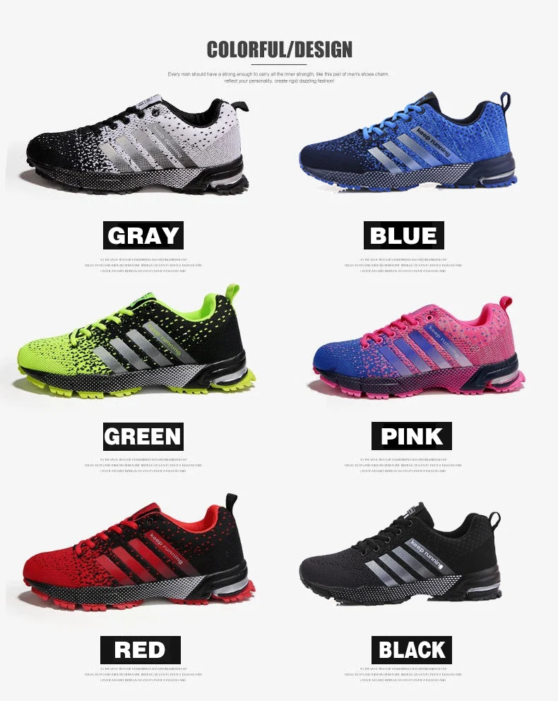 Men's Mesh Breathable Casual Shoes Non-Slip Stable Shock Absorption Lightweight Sneakers Couple Basket Homme 2020 la sportiva