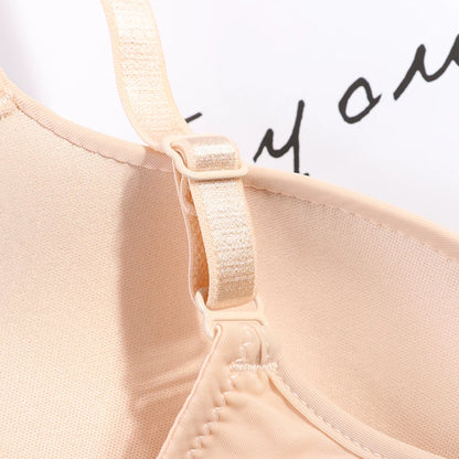 Seamless Push Up Bras - Wire Free A B Cup Bra With Adjustable Straps