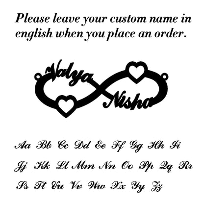 Custom Name Necklace – Personalized Golden Choker Stainless Steel Jewelry Gift