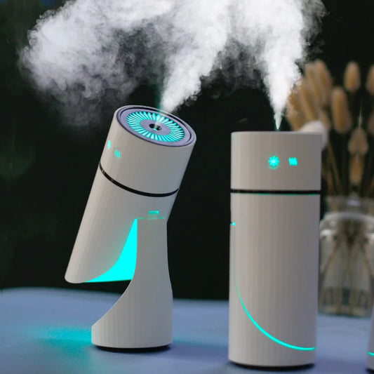 Wireless Aromatherapy Humidifier - 260ML USB Ultrasonic Diffuser with Rechargeable Battery - ZOOMNSTORE