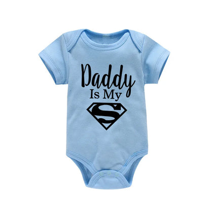 Baby Romper | Newborn Bodysuit Cotton Baby Clothes | Daddy Is My Hero Romper