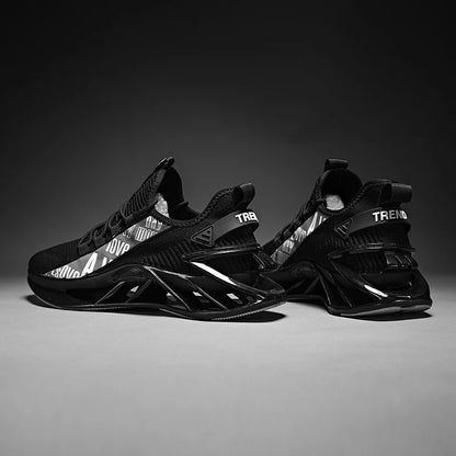 Men Casual Sneakers - Luxury Breathable Trainers Slip-On Running Shoes