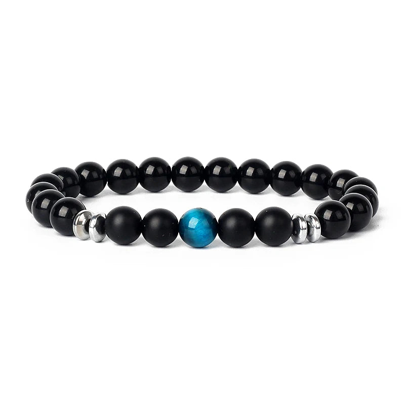 Hematite Magnetic Bracelet Man Weight Loss Bracelet Natural Stone Magnetic Bracelet Slimming Woman Health Care Therapy Jewelry