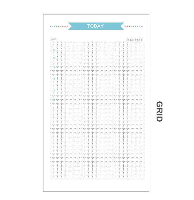 Laser Notebook Planner - A5 Organizer Binder With PVC Cover & Durable Journal Case