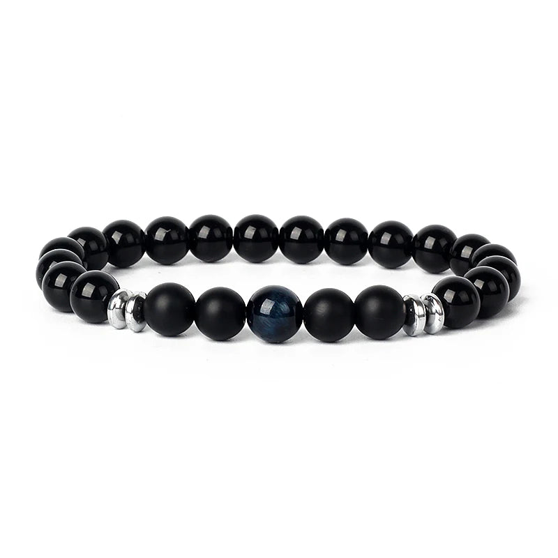 Hematite Magnetic Bracelet Man Weight Loss Bracelet Natural Stone Magnetic Bracelet Slimming Woman Health Care Therapy Jewelry