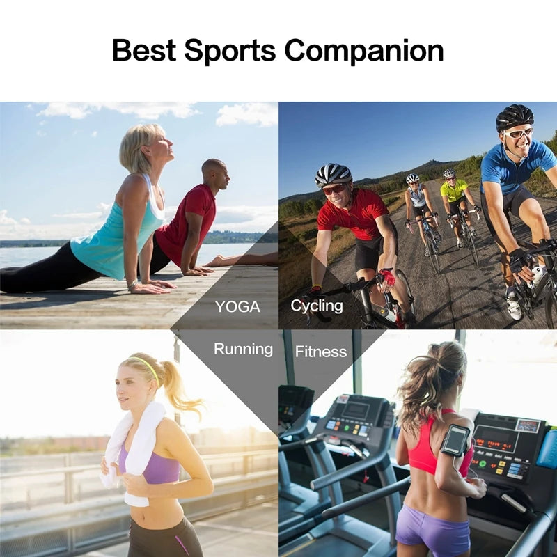 Wireless Stereo Bluetooth 5.4 Headphones Running Sleeping Earphone Headset Knit Sports Music Headband Eye Mask With MIC