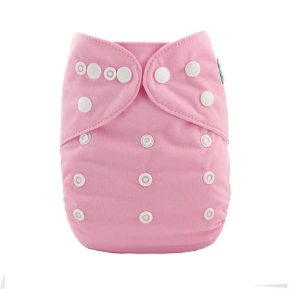 Washable Baby Cloth Diaper – Adjustable Unisex Baby Nappy with Insert | Breathable Waterproof