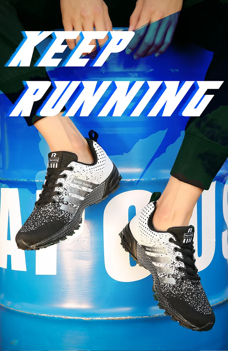 Men's Mesh Breathable Casual Shoes Non-Slip Stable Shock Absorption Lightweight Sneakers Couple Basket Homme 2020 la sportiva