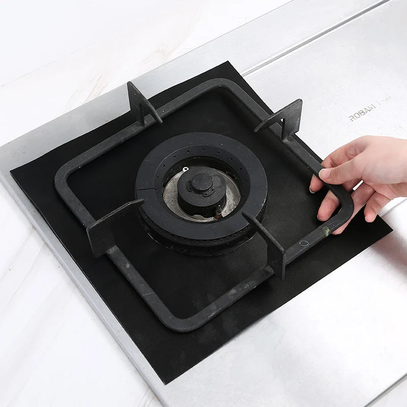 Gas Stove Protector Mats – Reusable Heat-Resistant Stovetop Liners