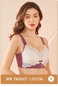 MeooLiisy C to F Cup Plus Size Tube Top Underwear Minimizer Seamless Active Bras Wireless Surper Comfortable Lingerie  XXXXL