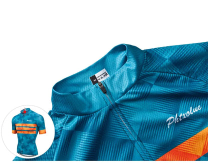 Cycling Jersey Set - Men & Women Breathable MTB Bike Clothes With Gel Padded Shorts