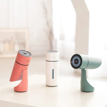 Wireless Aromatherapy Humidifier - 260ML USB Ultrasonic Diffuser with Rechargeable Battery - ZOOMNSTORE