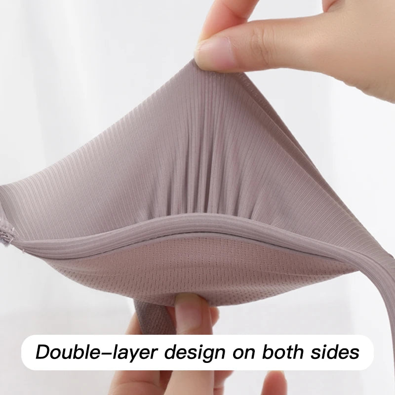 Seamless Push Up Bras - Wire Free A B Cup Bra With Adjustable Straps