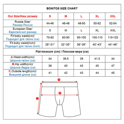 SRBONITOS Long Boxer For Men Underwear High Quality Coton Men's Panties Man Underpants Boxershorts Shorts Calvin Calecon Sexy