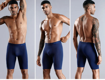 Mens Cotton Boxer Briefs - 3 Pack Comfortable Underwear