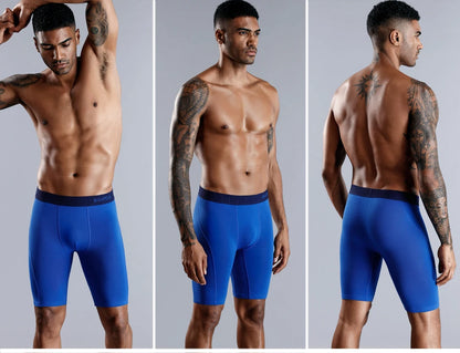 Mens Cotton Boxer Briefs - 3 Pack Comfortable Underwear