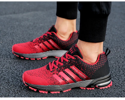 Men's Mesh Breathable Casual Shoes Non-Slip Stable Shock Absorption Lightweight Sneakers Couple Basket Homme 2020 la sportiva