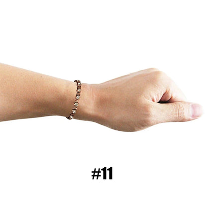 Vintage Copper Magnetic Bracelets For Women Pain Relief Pure Copper Adjustable Bio Energy Blood Pressure Accessory Bracelet