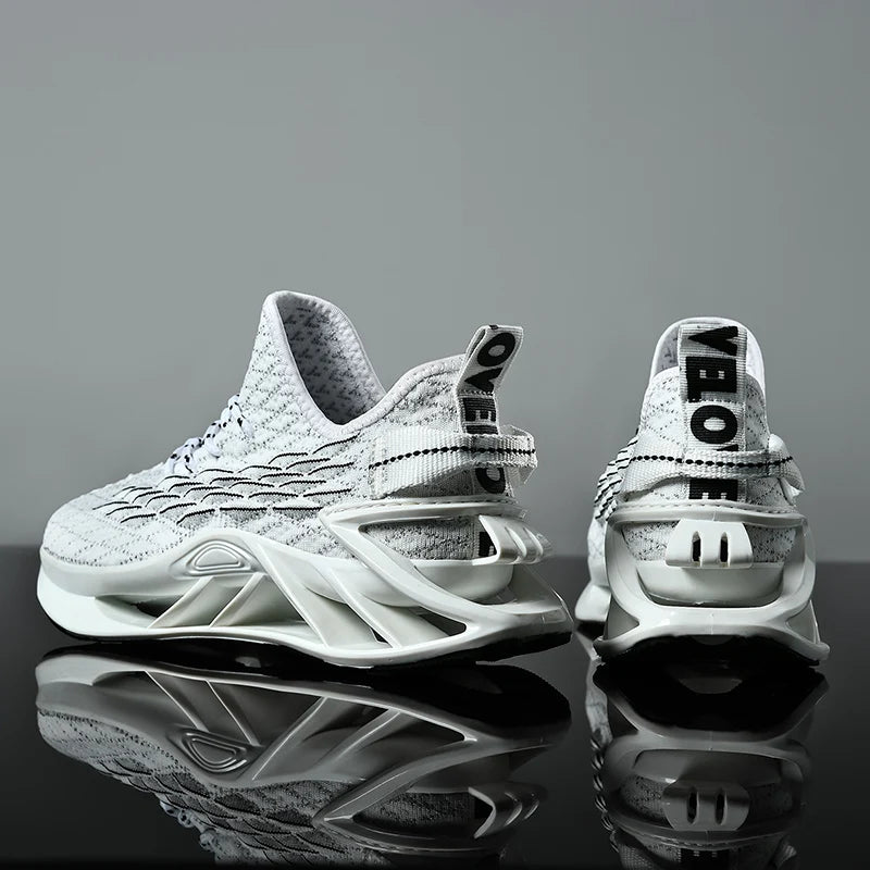 Men Casual Sneakers - Breathable Mesh Shoes With Durable TPU Outsole & Lightweight Design