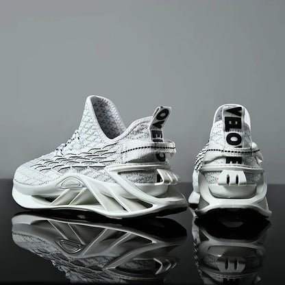Men Casual Sneakers - Breathable Mesh Shoes With Durable TPU Outsole & Lightweight Design