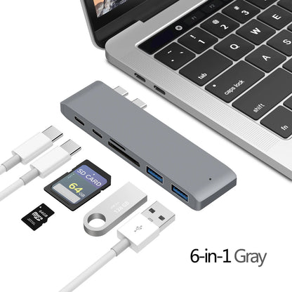 USB C Hub HDMI Adapter – Thunderbolt 3 Multiport Docking Station with 4K Output