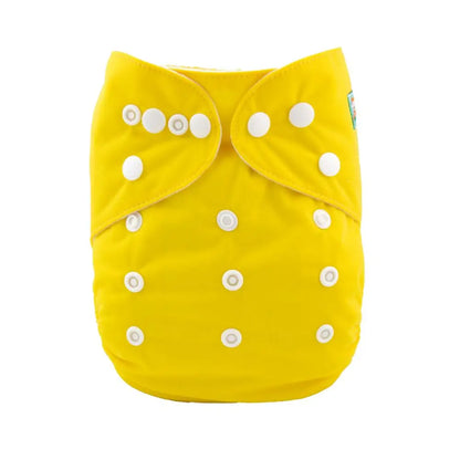 Washable Baby Cloth Diaper – Adjustable Unisex Baby Nappy with Insert | Breathable Waterproof