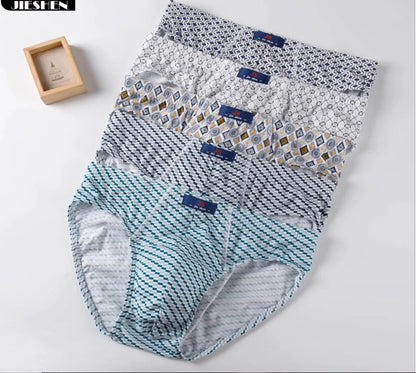 Mens 100 Cotton Briefs - Comfortable Underwear Multiple Sizes 5pcsLot Free  Drop Shipping