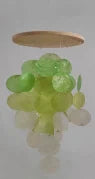 Natural Seashell Wind Chimes - Handmade Coastal Decor for Tranquil Spaces