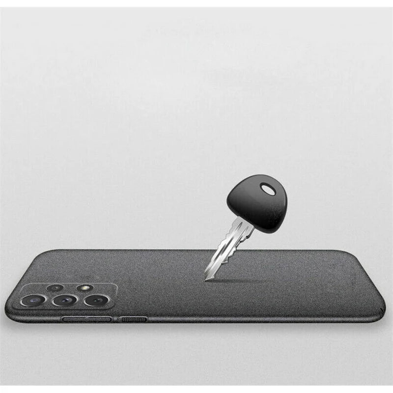 Ultra-Thin Slim Matte Sandstone Case For Samsung Galaxy A17 A55 A54 A53 S26 S25 S22 S23 S24 Ultra Plus Shockproof Hard PC Case