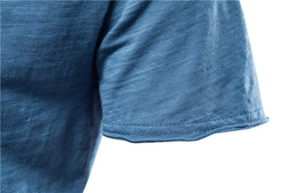 Men's Cotton V-Neck T-Shirts – 3-Pack Slim-Fit Basics