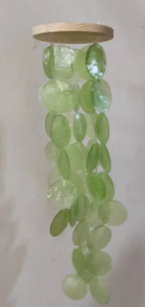 Natural Seashell Wind Chimes - Handmade Coastal Decor for Tranquil Spaces