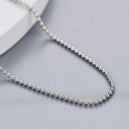S925 Sterling Silver Hip Hop Chain Necklace - Custom Curb Cuban Satellite Box Snake Bone - ZOOMNSTORE
