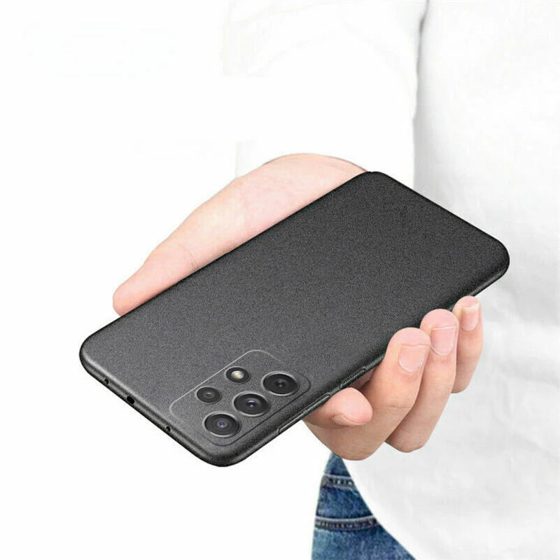 Ultra-Thin Slim Matte Sandstone Case For Samsung Galaxy A17 A55 A54 A53 S26 S25 S22 S23 S24 Ultra Plus Shockproof Hard PC Case