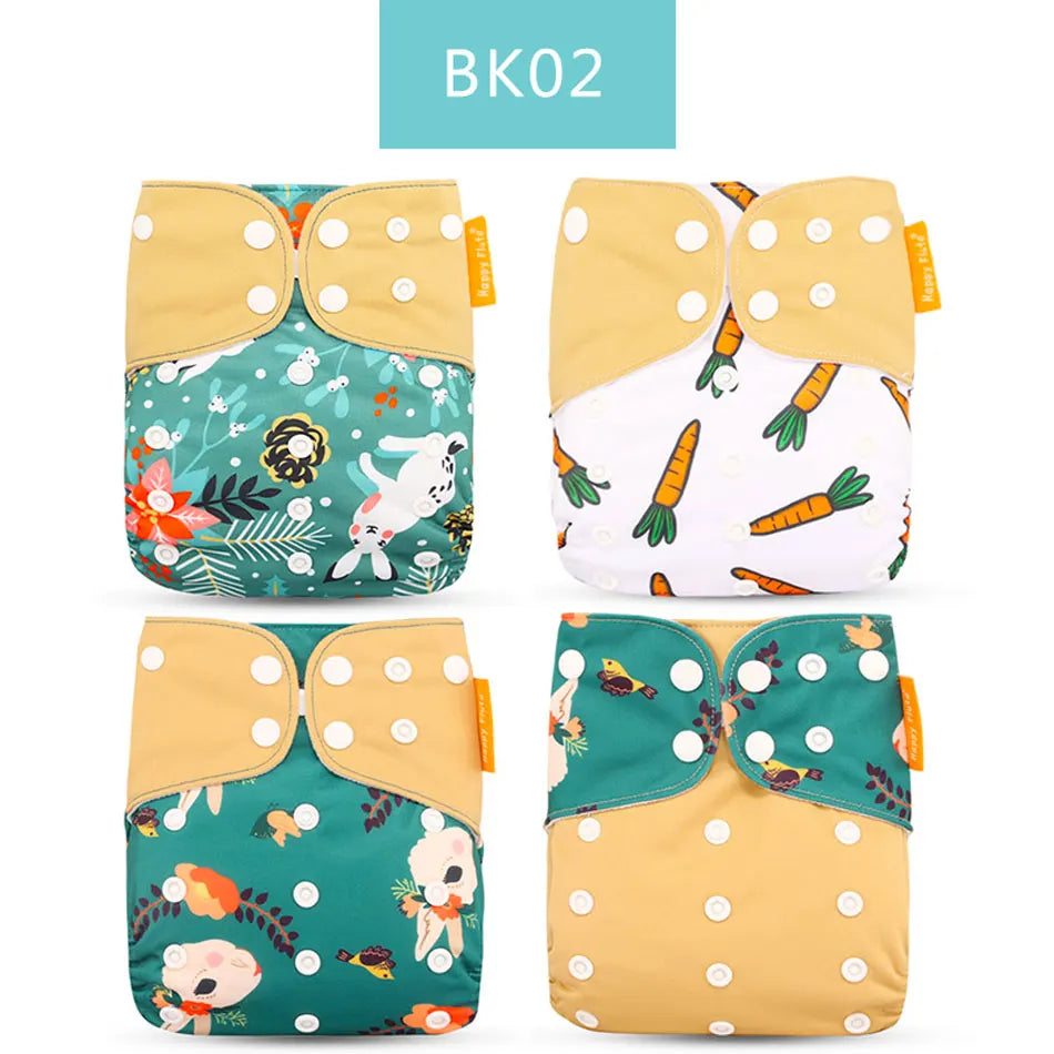 Washable Pocket Diaper – Adjustable Reusable Baby Diaper Cover | Absorbent Ecological Nappy