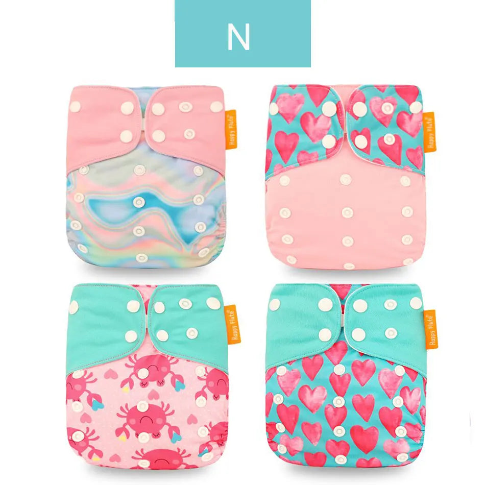 Washable Pocket Diaper – Adjustable Reusable Baby Diaper Cover | Absorbent Ecological Nappy