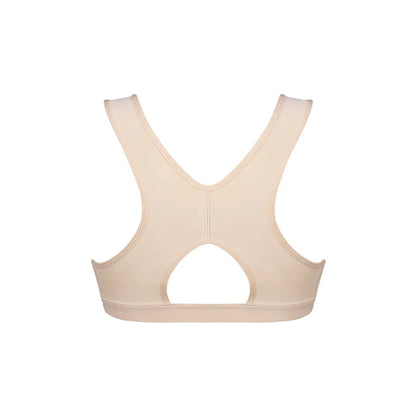 Post Surgery Bra Seamless Sports Front Closure Wirefree Support Adjustable Strap