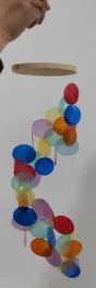 Natural Seashell Wind Chimes - Handmade Coastal Decor for Tranquil Spaces