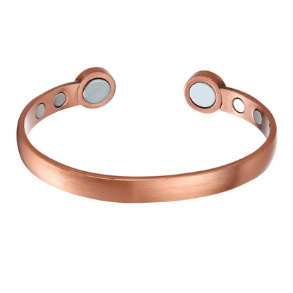Men Magnetic Copper Bracelet Healing Bio Therapy Arthritis Pain Relief Bangle Cuff Jewelry Bracelets For Women Drop Shipping