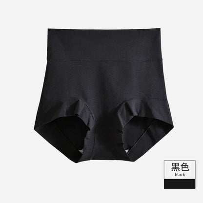 60S Cotton Panties High-Rise Panties for Women Ladies Plus Size Womens Briefs Underwear Women Tighten The Abdomen Safety Shorts