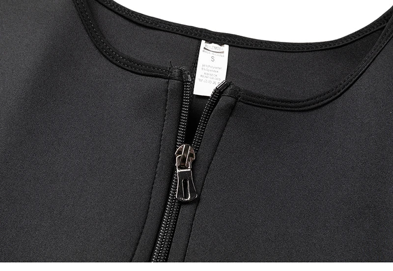 Men Body Shaper Vest – Waist Trainer Shirt | Slimming Compression Undershirt Sauna Sweat Vest
